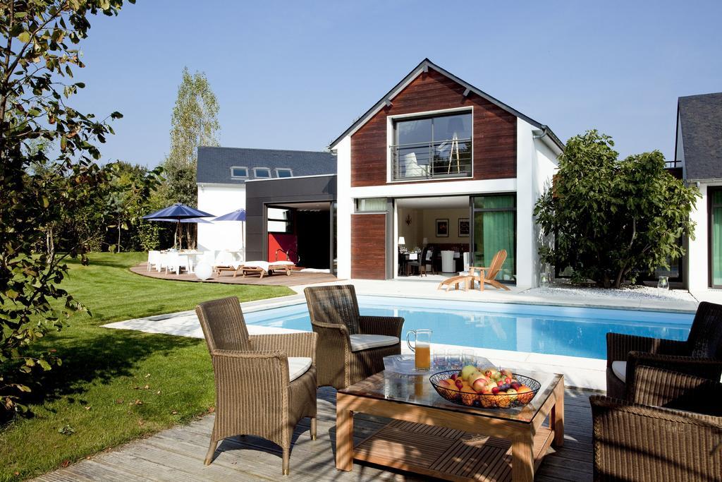 Bed and Breakfast Les Arbres Rouges Sucé Esterno foto